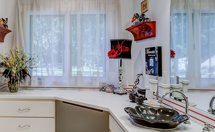 Vanity and Bathroom Mirror Installation